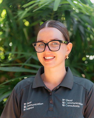 Cara support worker for Visual Communications